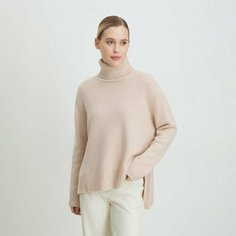 Свитер Maison David, размер M, , розово-бежевый