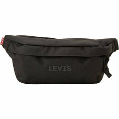 Сумка спортивная Levis, 12х27 см, черный Levis®