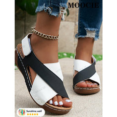 Босоножки MOOCIE, размер Длина стопы 25,5 см (CN 41), черный (001)
