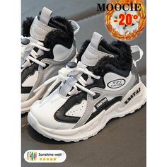 Кроссовки MOOCIE Осень-зима 2024, размер EU36, черный