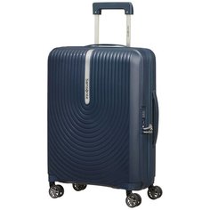 Чемодан Samsonite, 45 л, размер S, dark blue