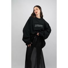 Свитшот размер Onesize, , черный Нет бренда