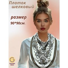 Платок GOLDEN GALA для женщин,90х90 см