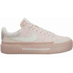 Кеды NIKE, размер 8 US /39 EUR /25 см, розовый/белый