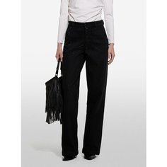 Джинсы дудочки Sisley, размер 29, черный 800