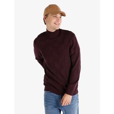 Свитер COLINS Slim Fit, размер XXL, , сливовый