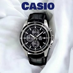 Наручные часы CASIO, черный, серый