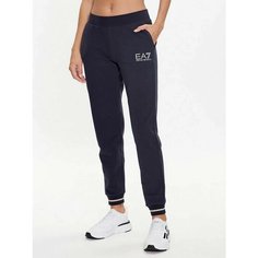 Брюки спортивные EA7 EMPORIO ARMANI, размер S, темно-синий