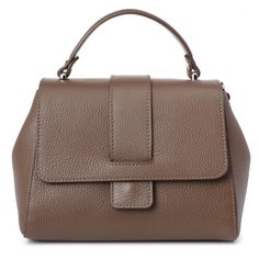 Сумка divas bag, фактура зернистая, коричневый