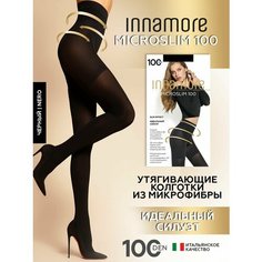 Колготки Innamore Microslim, 100 den, размер 3, nero/черный