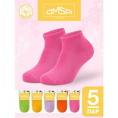 Носки Omsa OMSA kids, 5 пар, размер 23-26 (14-16), , мультиколор