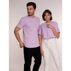 Футболка Uzcotton Premium, размер 40-42\XXS, лиловый