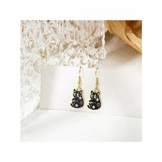Серьги, черный/золотистый be Self True Jewel