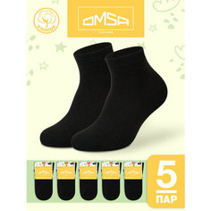 Носки Omsa OMSA kids, 5 пар, размер 23-26 (14-16), , nero