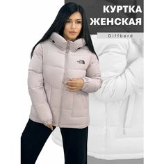 Пуховик Diffberd, размер 54, розовый