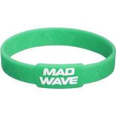 Эластичный браслет MAD WAVE, 1 шт., размер 16 см, размер one size, диаметр 5 см, бирюзовый