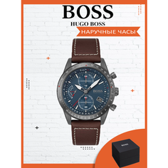 Наручные часы BOSS, коричневый