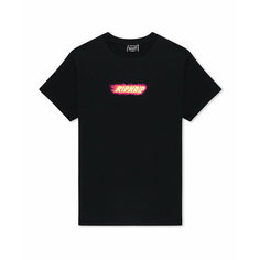 Футболка RIPNDIP Ripndip, 1 шт., размер XL, черный, оранжевый, желтый