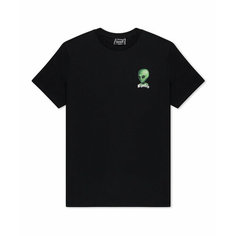 Футболка RIPNDIP Ripndip, 1 шт., размер XL, черный, белый, зеленый