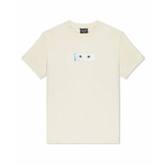 Футболка RIPNDIP Ripndip, 1 шт., размер M, бежевый, белый, голубой, синий