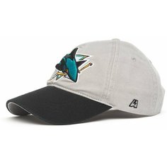 Бейсболка Atributika & Club San Jose Sharks для детей, размер 52-54, серый
