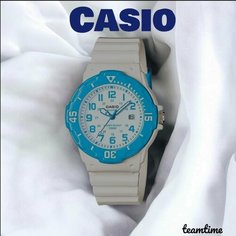 Наручные часы CASIO, белый, голубой