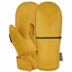 Варежки Terror Leather Mitten для мужчин и женщин, размер M, brown
