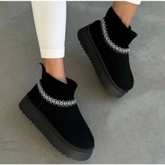 Угги, размер 36, черный Нет бренда