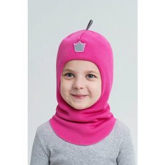 Шапка Kivat для взрослых и детей, размер 4, малиновый