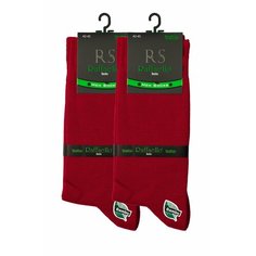 Носки Raffaello Socks, комплект, 2 пары, размер 42-45, красный