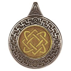 Славянский оберег, подвеска Первый Сувенирный Заводъ, серебристый