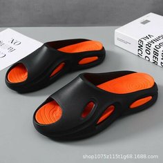 Шлепанцы MOOCIE, размер 44-45, черный