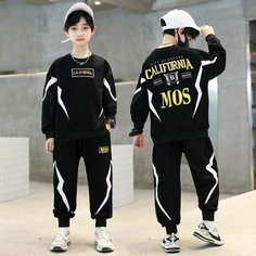 Костюм спортивный MOOCIE, размер 150, черный