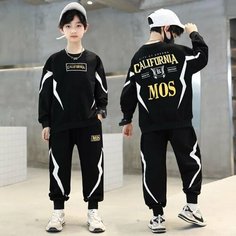 Костюм спортивный MOOCIE, размер 120, черный