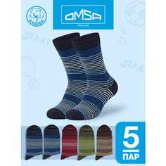 Носки Omsa 5 пар, размер 23/26, , мультиколор