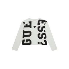 Футболка GUESS, размер 8 лет, белый/синий