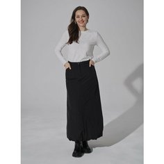 Юбка DIMMA fashion studio Барбара, размер 56, черный матовый
