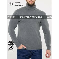 Джемпер DZHARSTYLE, размер 56, , серый