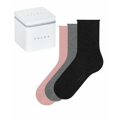 Носки Falke Happy Box, комплект, 3 пары, размер 35-38, розовый