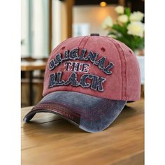 Бейсболка мужская ORIGINAL BLACK для мужчин и женщин, размер 54-61, бордовый, синий Без бренда