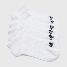 Носки adidas Thin and Light Sportswear Low-Cut Socks 3 Pairs, комплект, 3 пары, размер S, белый