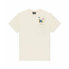Футболка RIPNDIP Ripndip, 1 шт., размер M, бежевый/зеленый