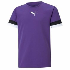 Футболка PUMA TeamRISE, размер 104, фиолетовый