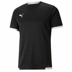 Футболка спортивная PUMA teamLIGA, размер 128, черный