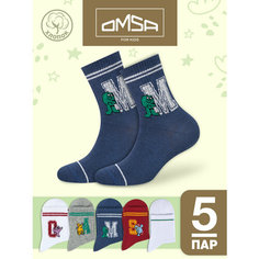 Носки Omsa OMSA kids Calzino, 5 пар, размер 27-30 (16-18), , мультиколор