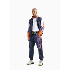 Футболка спортивная EA7 EMPORIO ARMANI Emporio Armani Graphic Series, размер XL, белый/мультиколор
