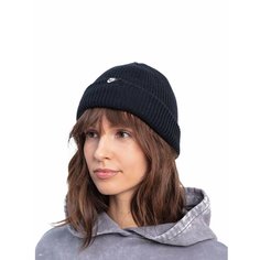 Шапка бини NIKE Nike Terra Beanie для мужчин и женщин, размер OS, черный