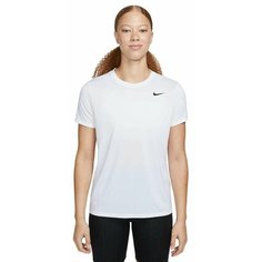 Футболка спортивная NIKE Dri-Fit, размер M, белый/белый