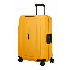 Чемодан Samsonite, 88 л, размер M, Желтый