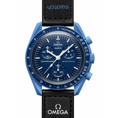 Наручные часы swatch, темно-синий/черный